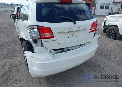 2018 Dodge Journey Se из США, поврежденный, VIN 3C4PDCAB1JT444545